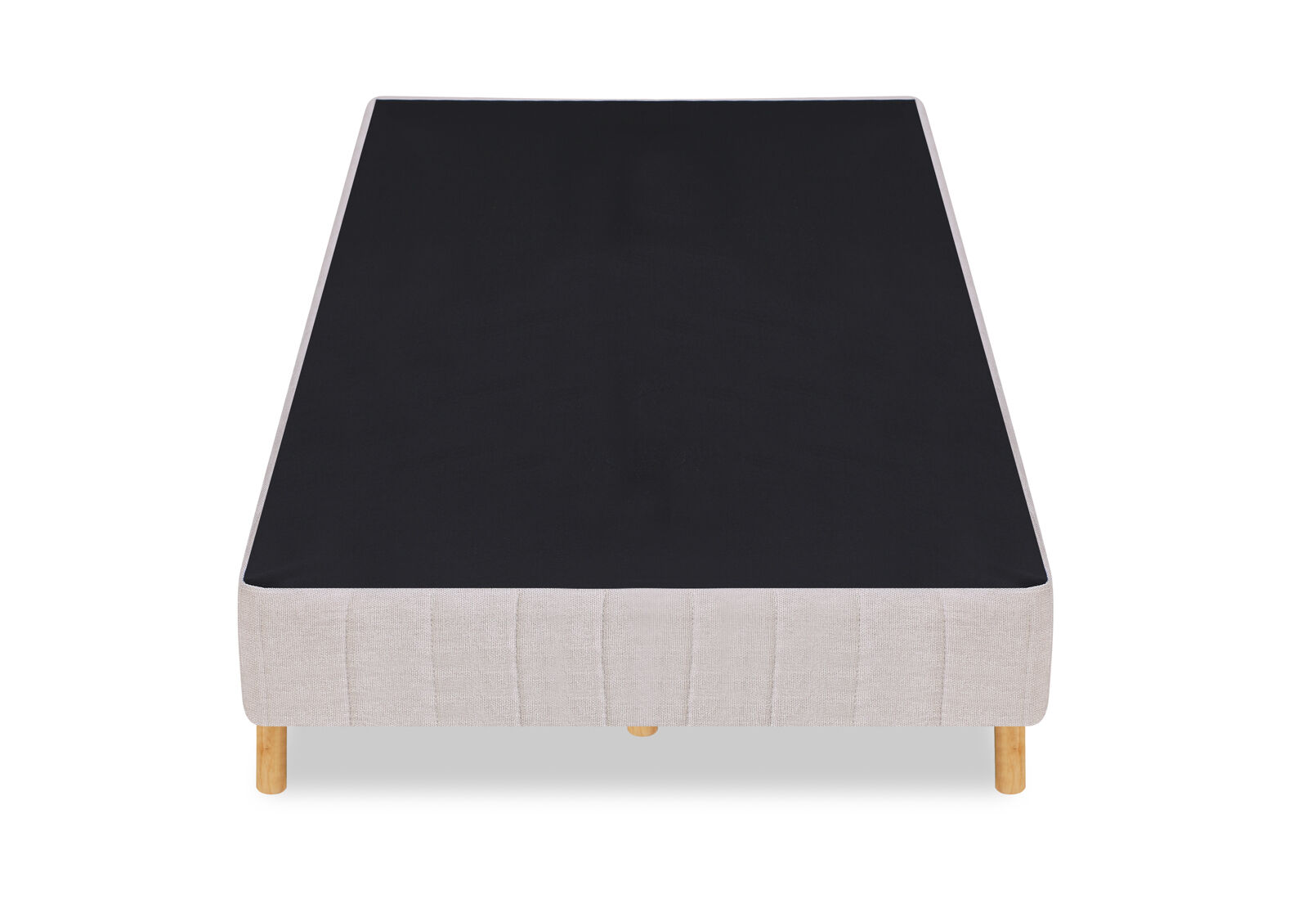 BOLOGNA SINGLE BED BASE BEIGE
