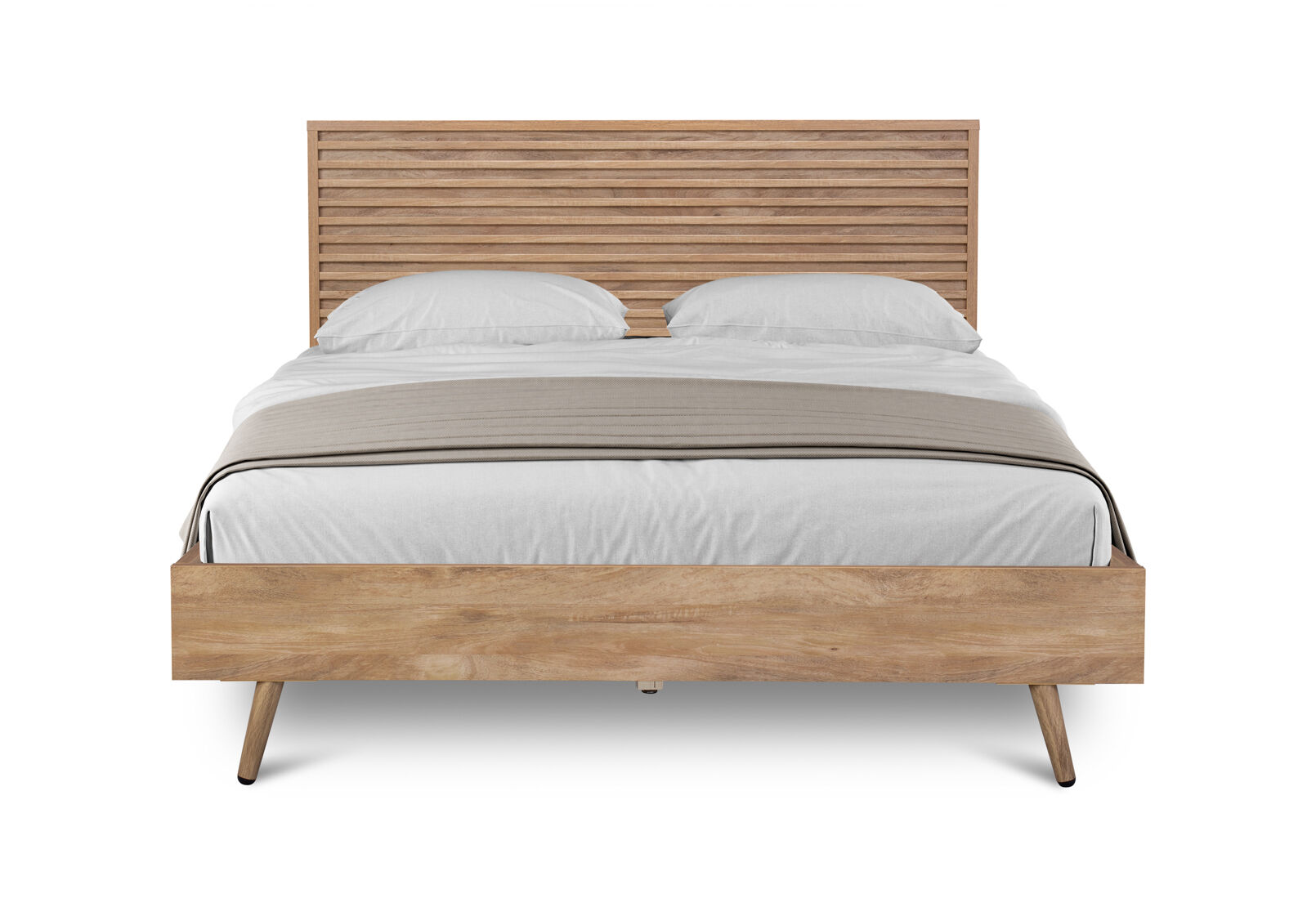 STEVENSON QUEEN BED GREY
