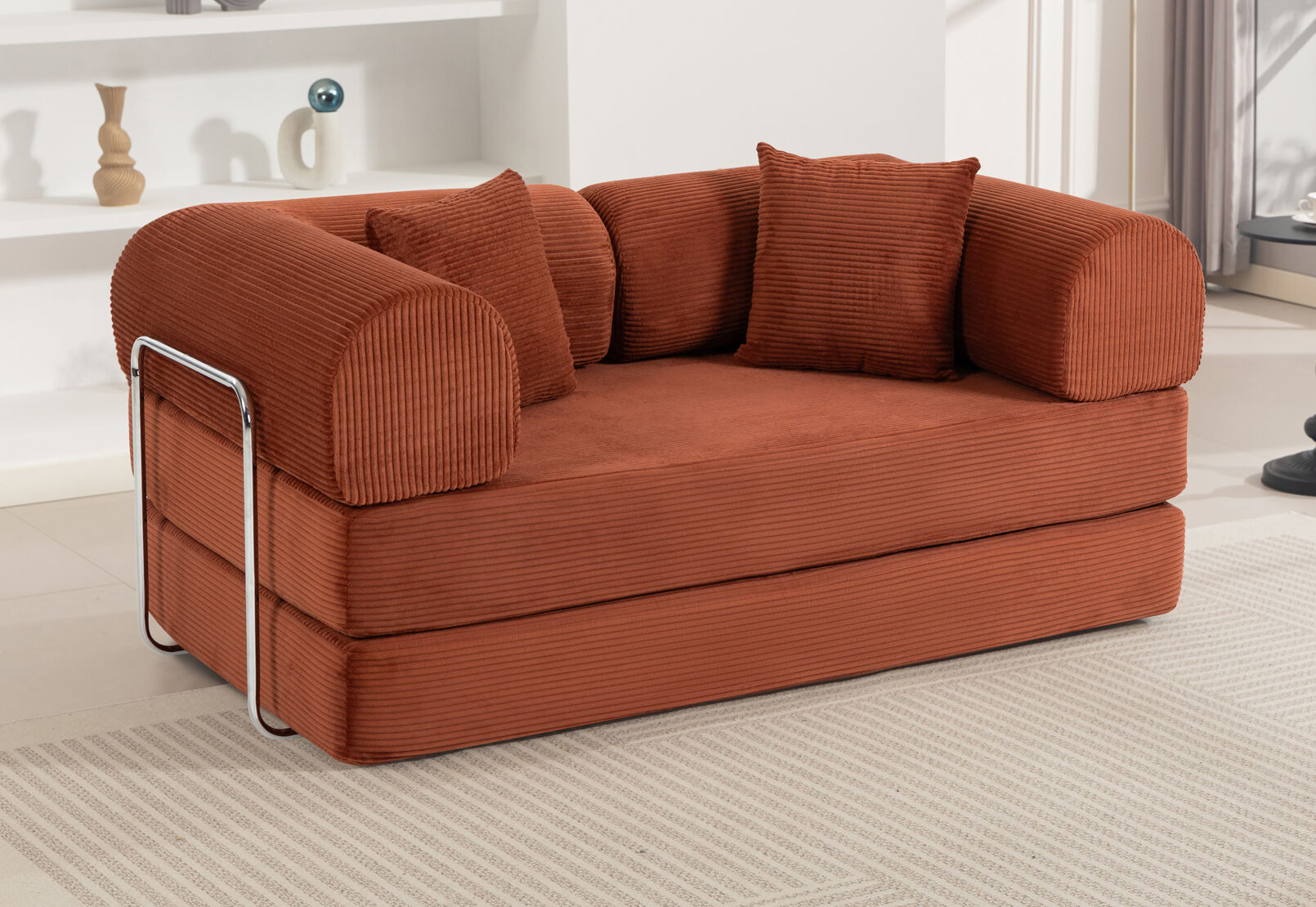 GUERRERO SOFA BED RUST