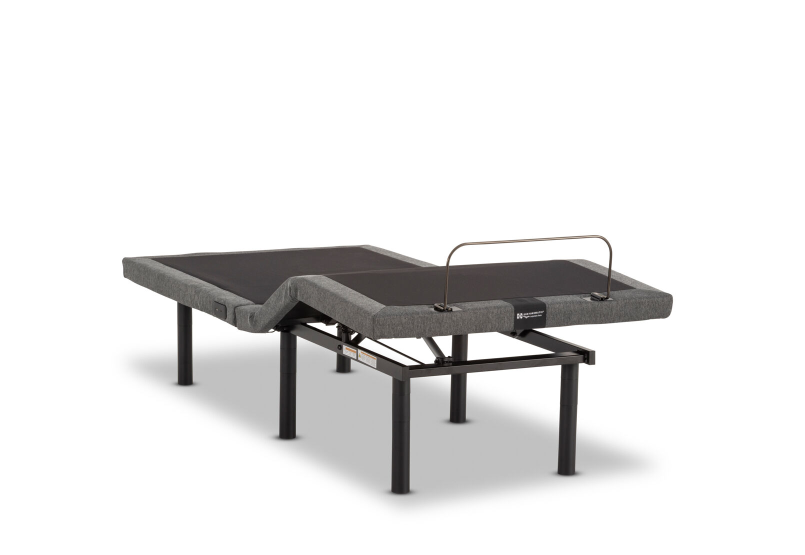 ASCENT KING SINGLE ADJUSTABLE BASE CHARCOAL