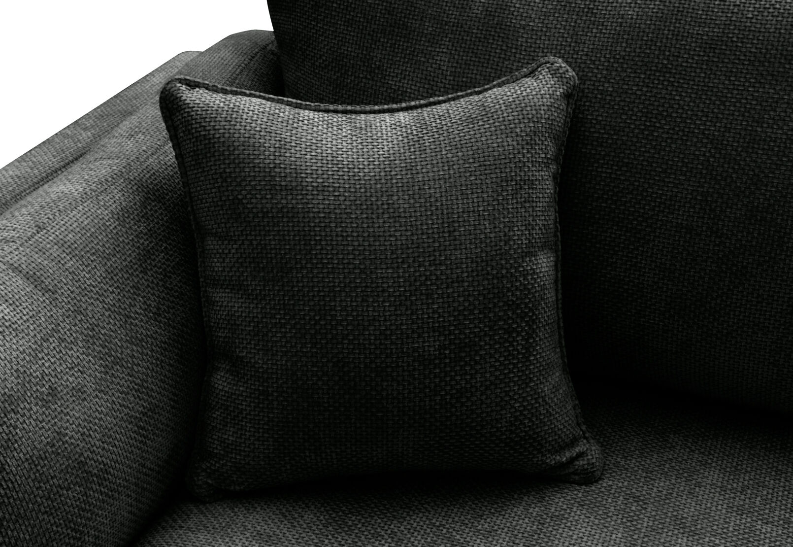 RAMI FABRIC 3 SEATER SOFA DARK GREEN