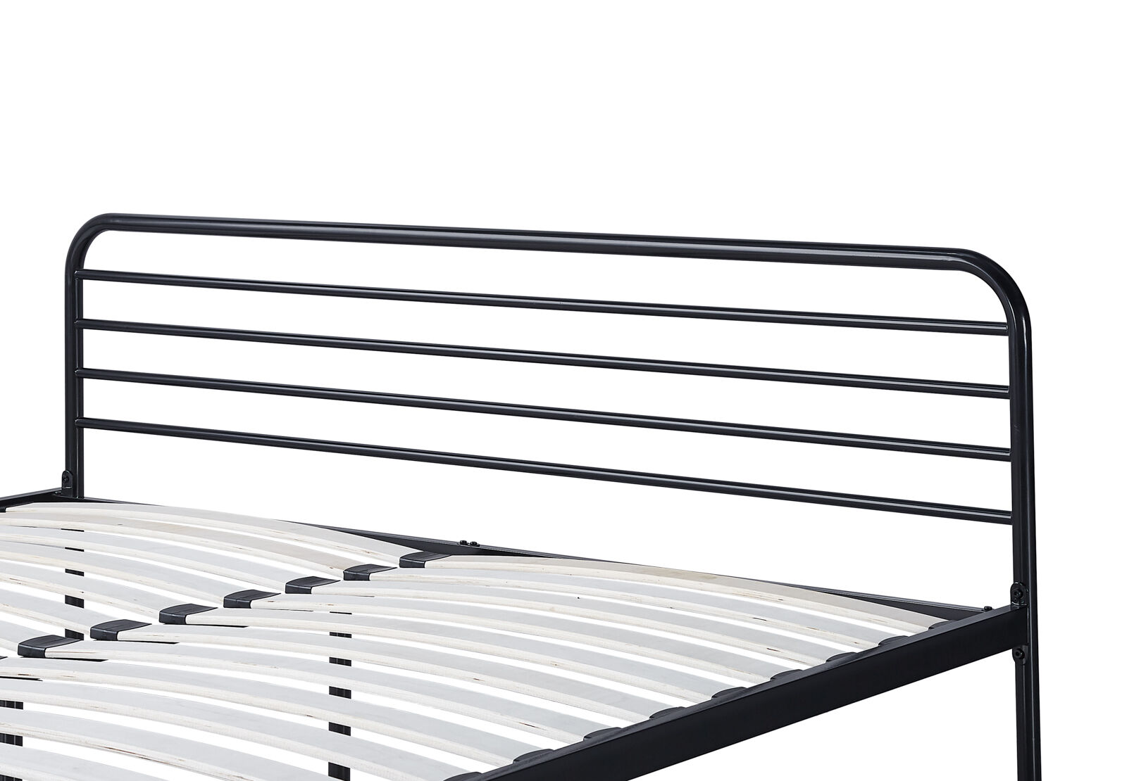 SALERNO DOUBLE BED GLOSS BLACK