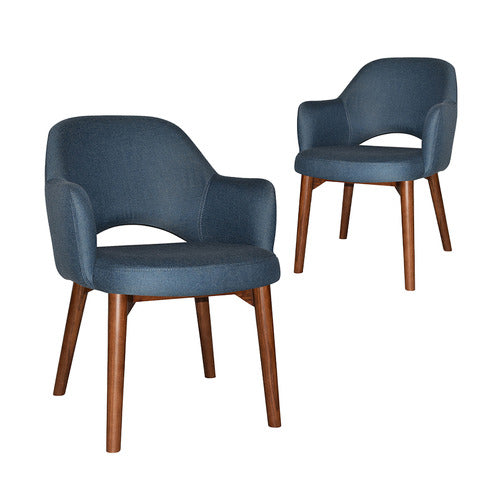 BRIGHT SIDE FURNITURE RICHMOND UPHOLSTERED ARMCHAIR (SET OF 2)