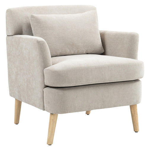 EVIE HOME ABIGAIL UPHOLSTERED ARMCHAIR
