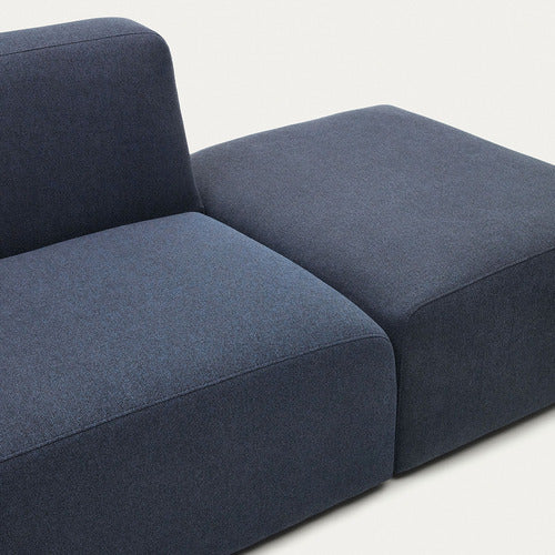 LINEA FURNITURE ADDISON CORNER ARMCHAIR & OTTOMAN SET