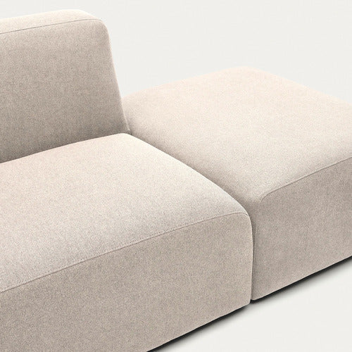 LINEA FURNITURE ADDISON CORNER ARMCHAIR & OTTOMAN SET