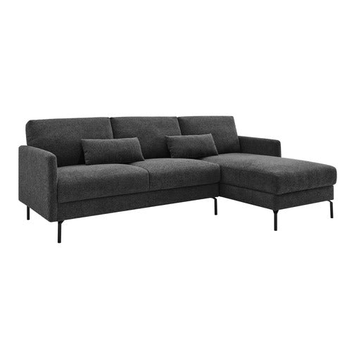 CORE LIVING ALABA 3 SEATER UPHOLSTERED SOFA WITH RIGHT CHAISE