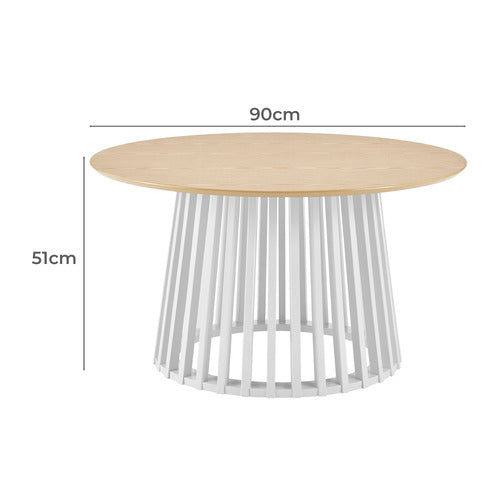CORE LIVING CHELSEA TWO-TONE COFFEE TABLE