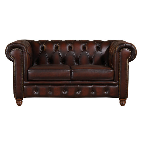 LEGACY FURNITURE ALASTAIR 2 SEATER LEATHER SOFA
