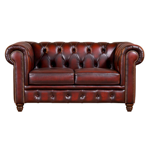 LEGACY FURNITURE ALASTAIR 2 SEATER LEATHER SOFA