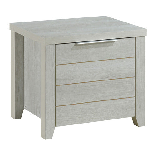 SOUTHERN STYLERS ALEXA 2 DRAWER BEDSIDE TABLE