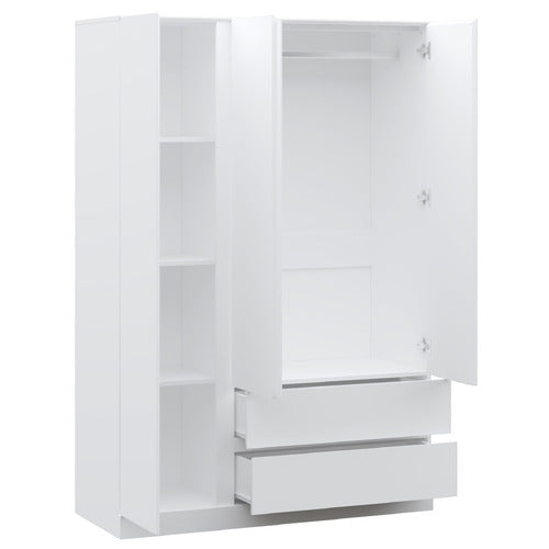 CAPE FURNITURE ALLIONA 3 DOOR 2 DRAWER WARDROBE