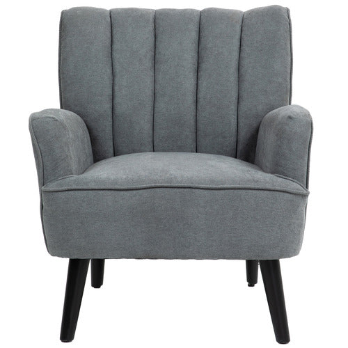 EVIE HOME ANDREAS UPHOLSTERED ARMCHAIR