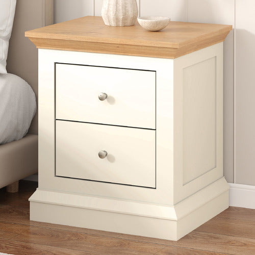 CAPE FURNITURE AREND 2 DRAWER BEDSIDE TABLES (SET OF 2)
