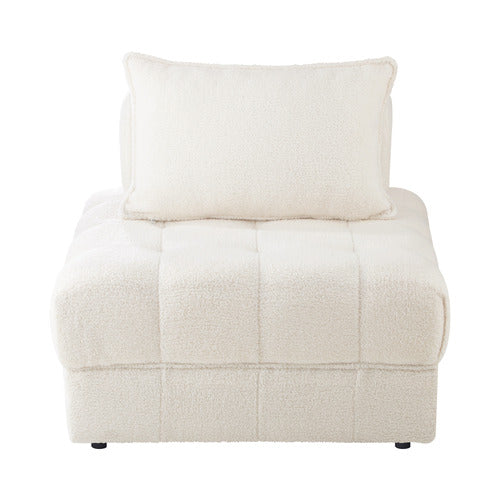 LIVING FUSION ARMATI TUFTED ACCENT CHAIRS (SET OF 2)