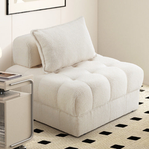 LIVING FUSION ARMATI TUFTED ACCENT CHAIR