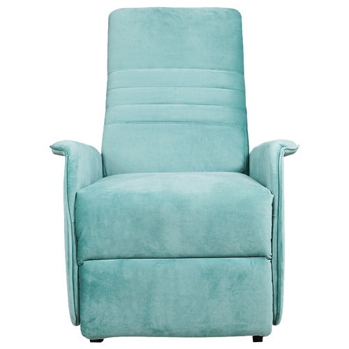 YORK STREET ARUZHAN VELVET RECLINER ARMCHAIR