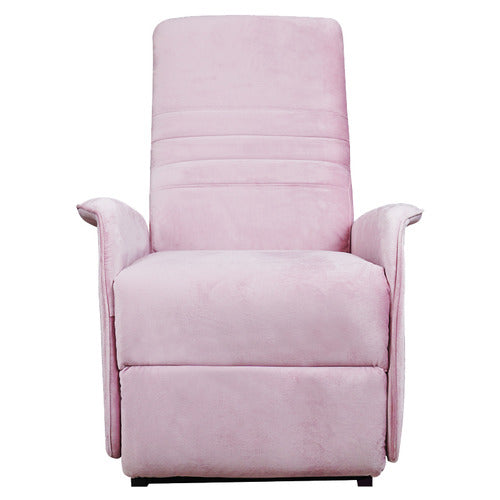 YORK STREET ARUZHAN VELVET RECLINER ARMCHAIR