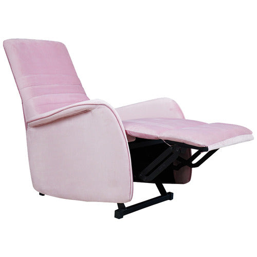 YORK STREET ARUZHAN VELVET RECLINER ARMCHAIR
