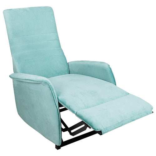 YORK STREET ARUZHAN VELVET RECLINER ARMCHAIR