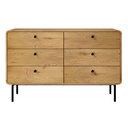 LIVING FUSION ASHBOURNE 6 DRAWER CHEST
