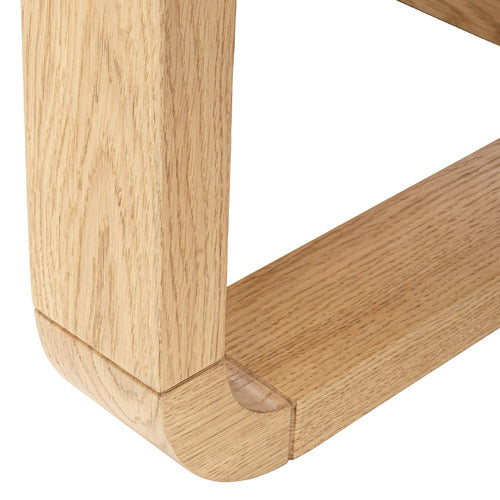 100CM ASPYN OAK WOOD COFFEE TABLE