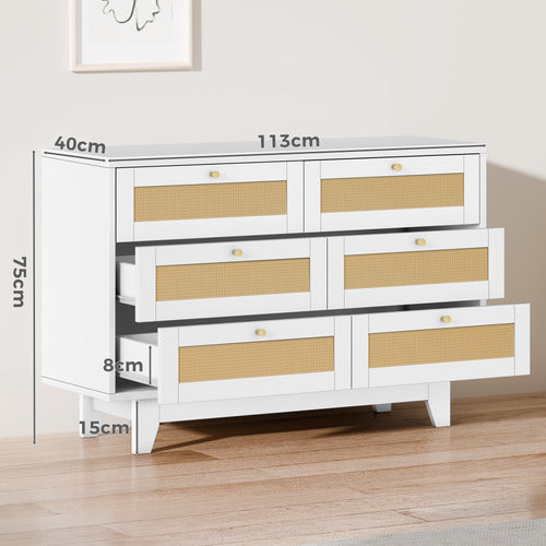 HOXTON ROOM ASTORIA 6 DRAWER CHEST