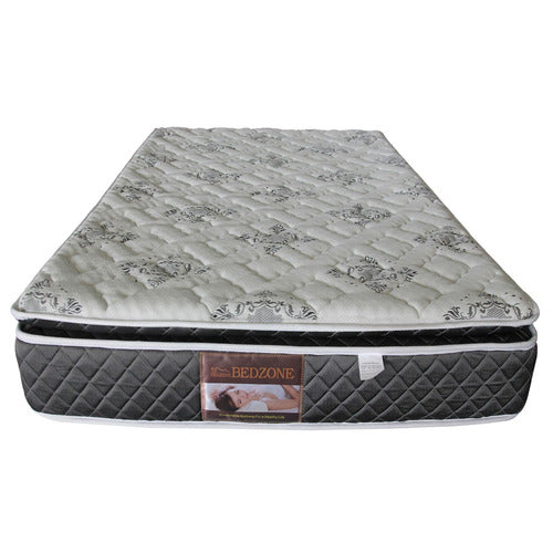 WESTERN DESIGNS OAT WHITE ASTRO KING SINGLE STORAGE BED BASE WITH MATTRESS