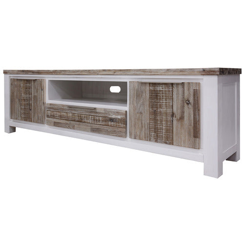 LEGACY FURNITURE ATHERTON 210CM ACACIA WOOD ENTERTAINMENT UNIT