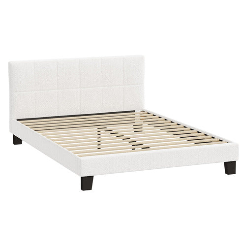 LIVING FUSION AURELIA BOUCLE BED FRAME