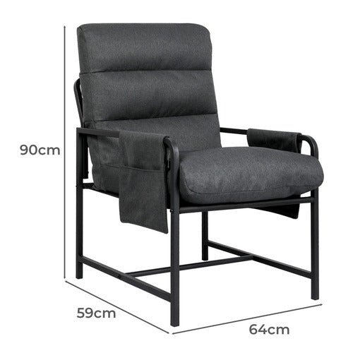 OAKLEIGH HOME AVENEL ACCENT CHAIR