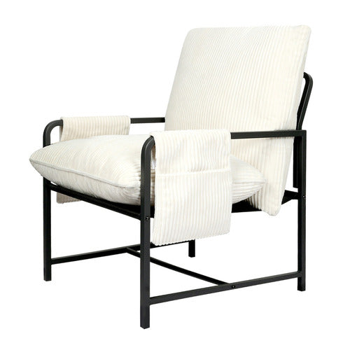 OAKLEIGH HOME AVENEL CORDUROY ACCENT CHAIR