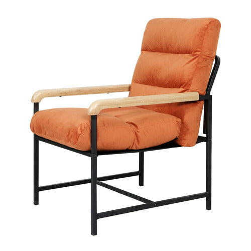 OAKLEIGH HOME AVENEL VELVET ACCENT CHAIR