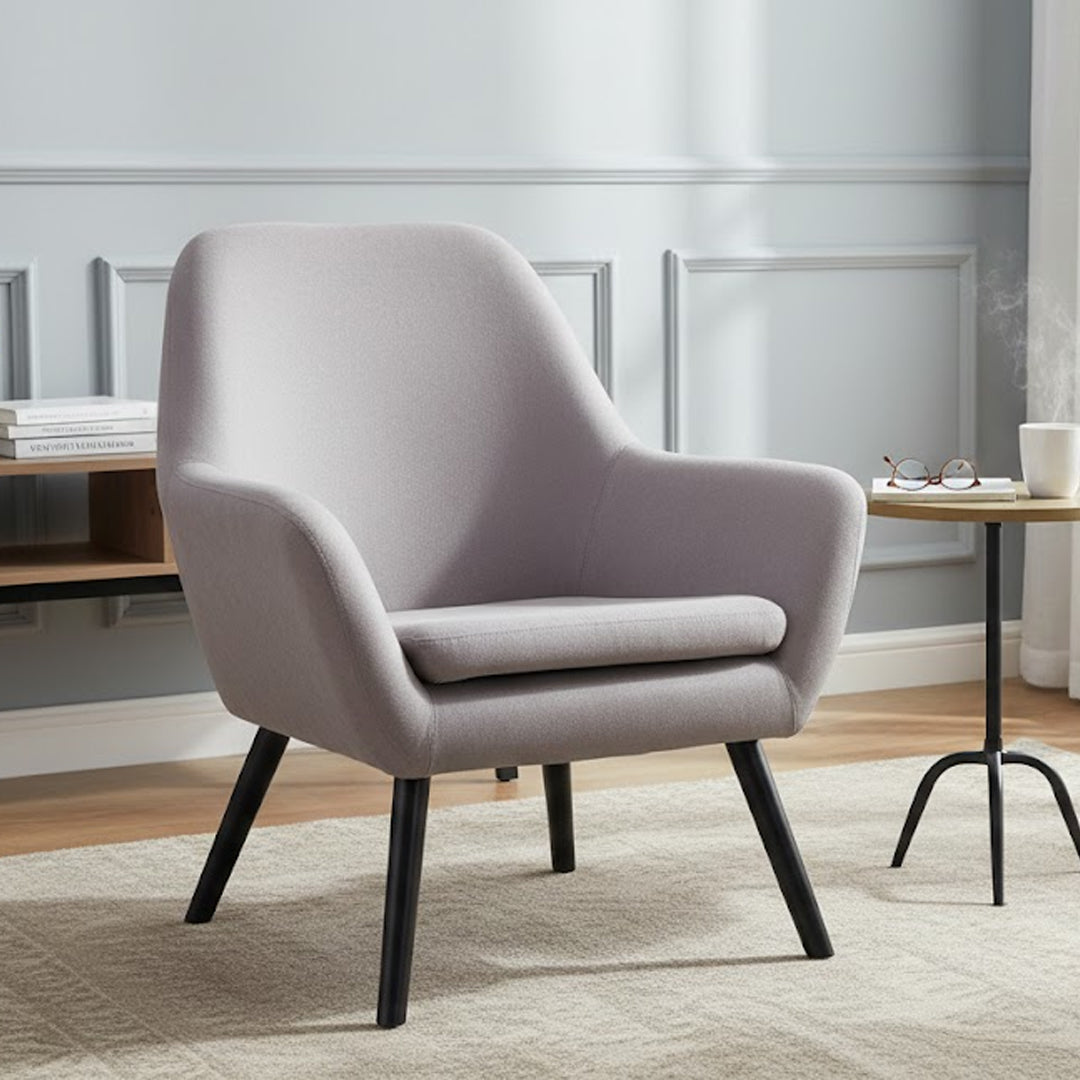 BARBER ACCENT CHAIR GREY