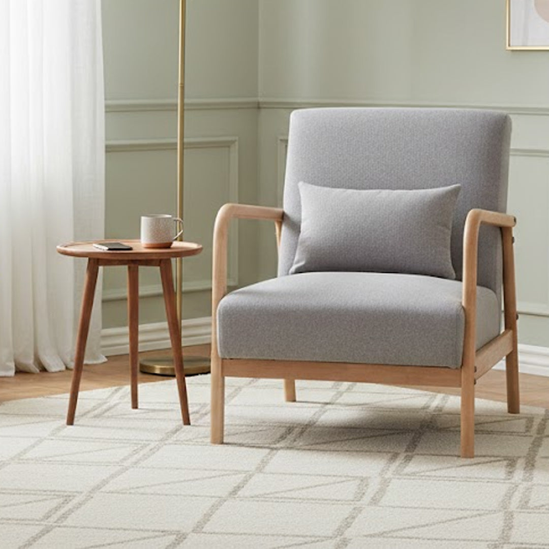 BARRETT ACCENT CHAIR GREY