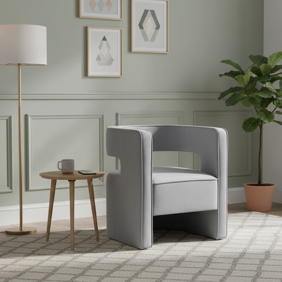 BLANCHARD ACCENT CHAIR GREY