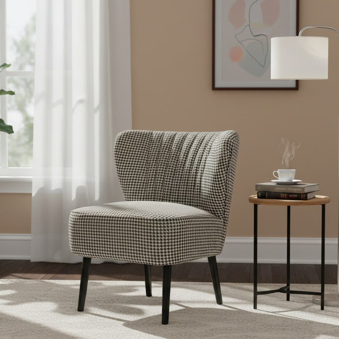 BROOKLYN AND BELLA COCO VELVET ACCENT CHAIR