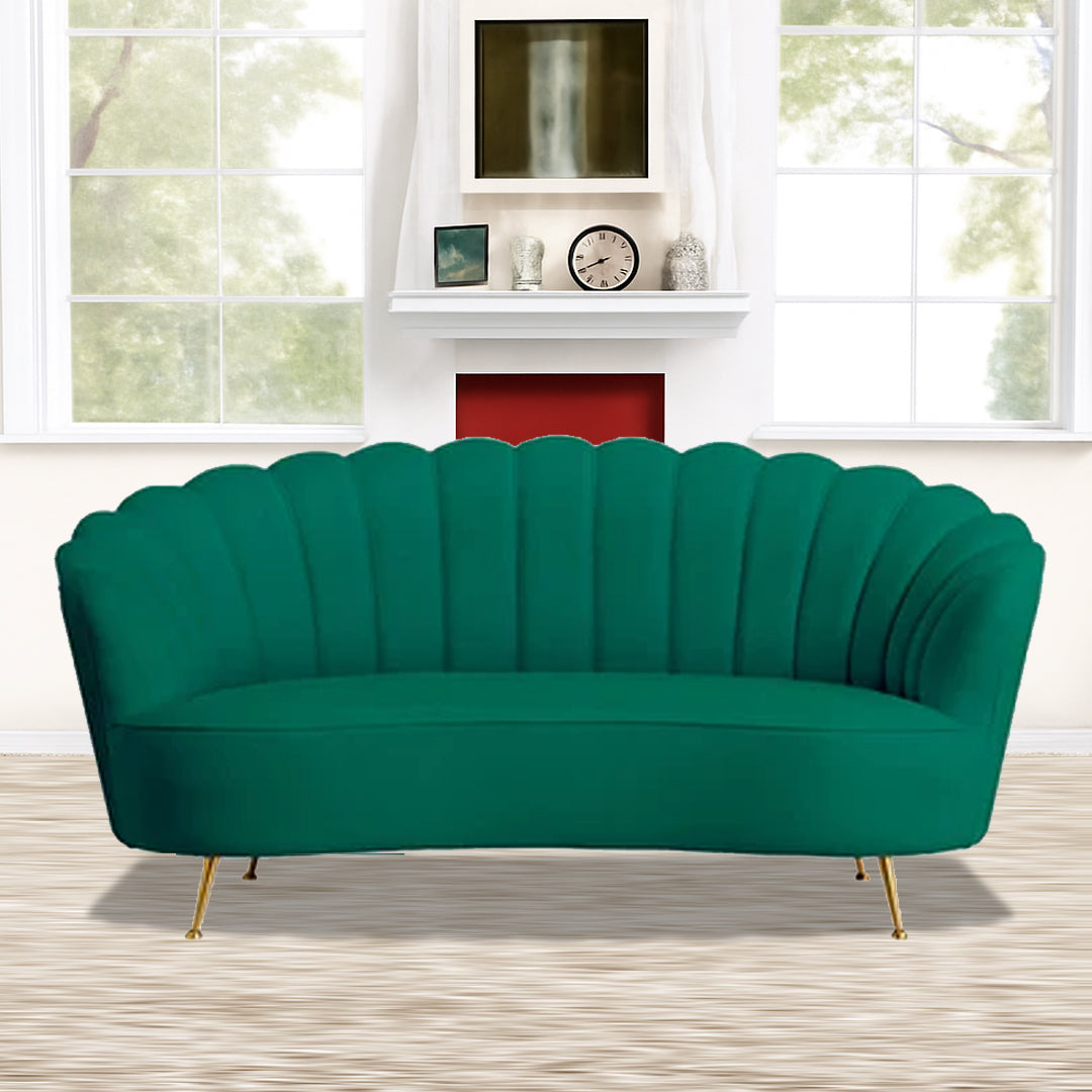 BROOKLYN AND BELLA COVINGTON 2 SEATER VELVET SOFA