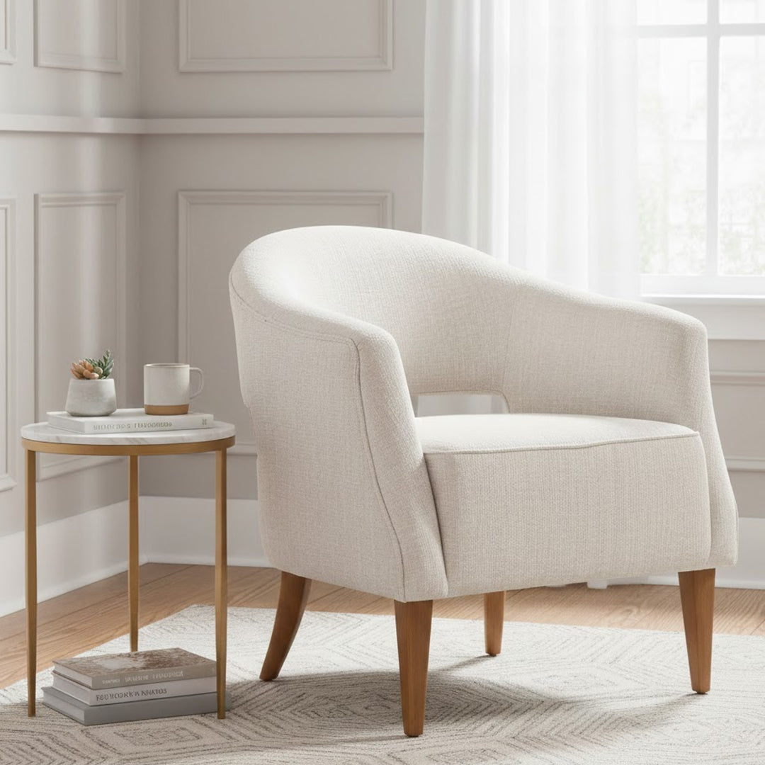 BROOKLYN AND BELLA HARRIS UPHOLSTERED ARMCHAIR