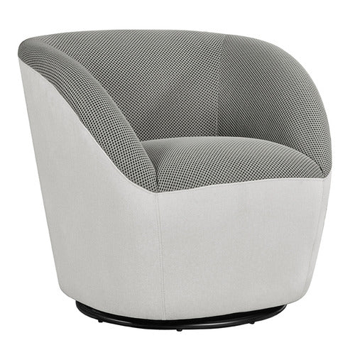BY DESIGNS BARIS UPHOLSTERED SWIVEL CHAIR