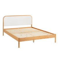 BARNABY OAK WOOD BED FRAME