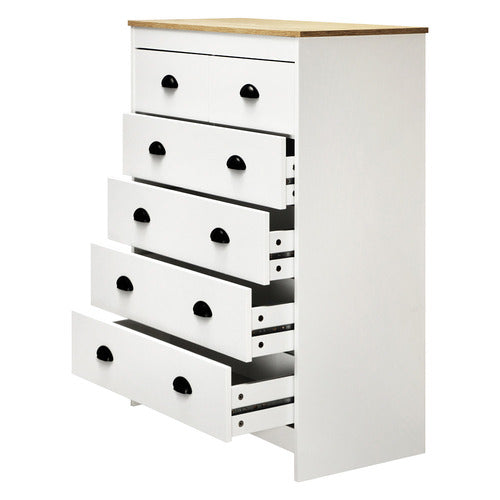 LIVING FUSION BEATRICE 6 DRAWER CHEST