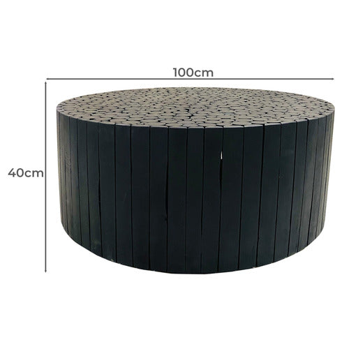 HOME & LIFESTYLE BEAU EUCALYPTUS WOOD COFFEE TABLE
