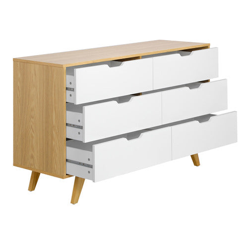 LIVING FUSION BELINDA 6 DRAWER CHEST