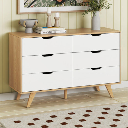 LIVING FUSION BELINDA 6 DRAWER CHEST