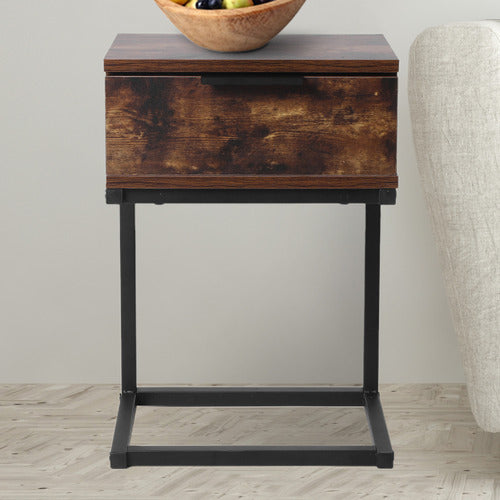 OAKLEIGH HOME DARCY 1 DRAWER SIDE TABLE