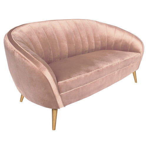 BROOKLYN AND BELLA BERNIER VELVET SOFA