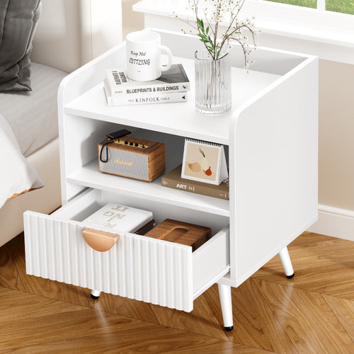 HOXTON ROOM BEXLEY 1 DRAWER BEDSIDE TABLE