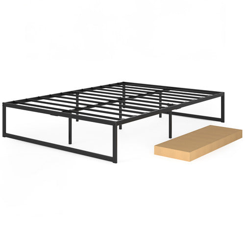 STUDIO HOME BLACK BEIER METAL BED BASE