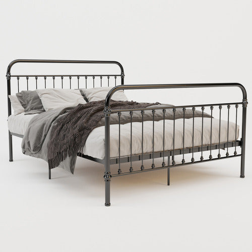 RAWSON & CO BLACK CARTER METAL BED FRAME